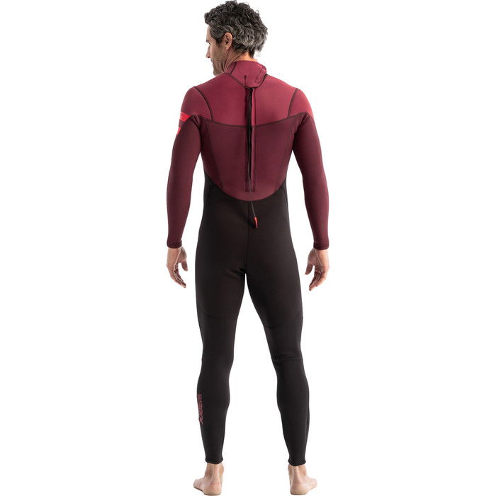 2024 Jobe Mens Perth 3/2mm Back Zip Wetsuit 303521002 - Red